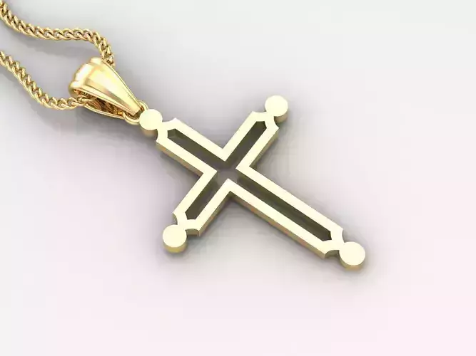 Jesus Christ Pendant 4CP036 3D print model