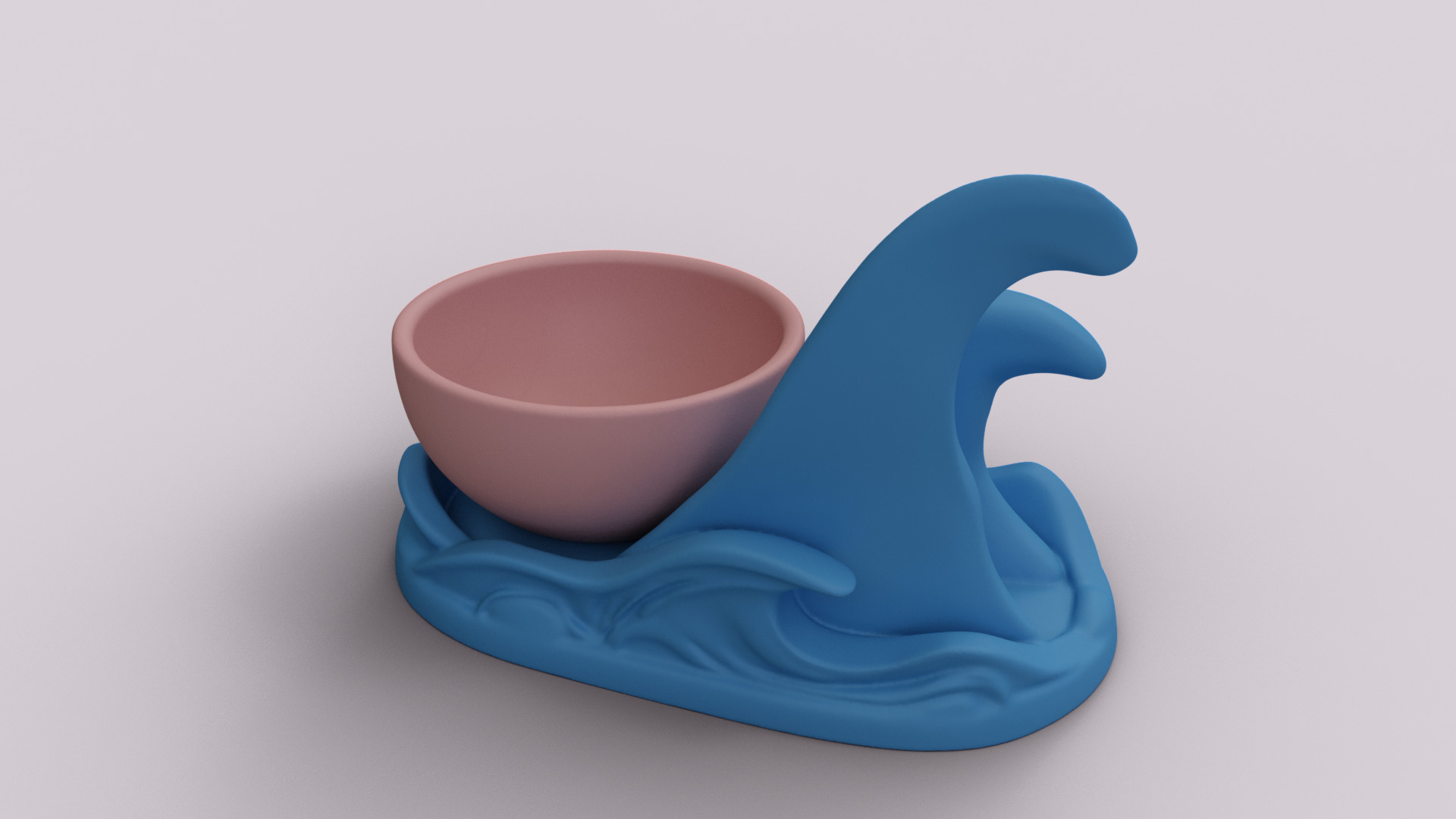 Ocean Breeze Planter 3D print model_4