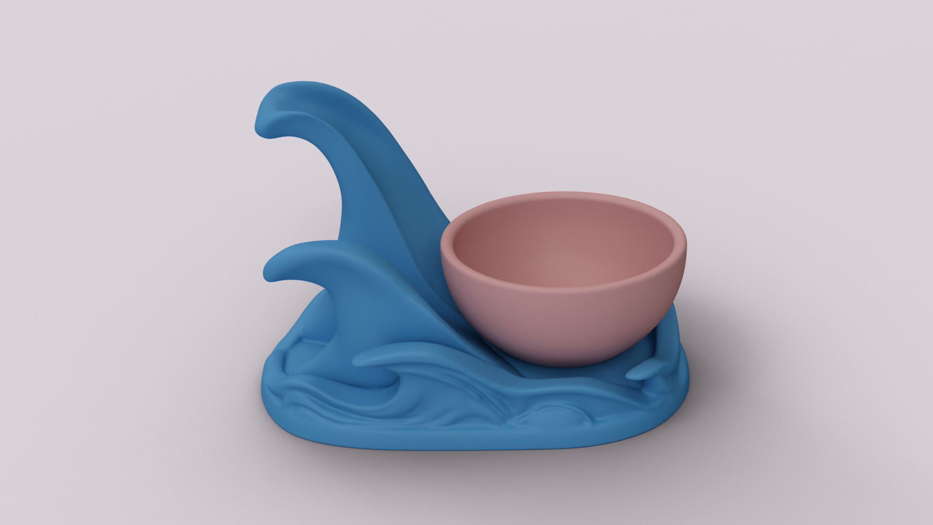 Ocean Breeze Planter 3D print model_2