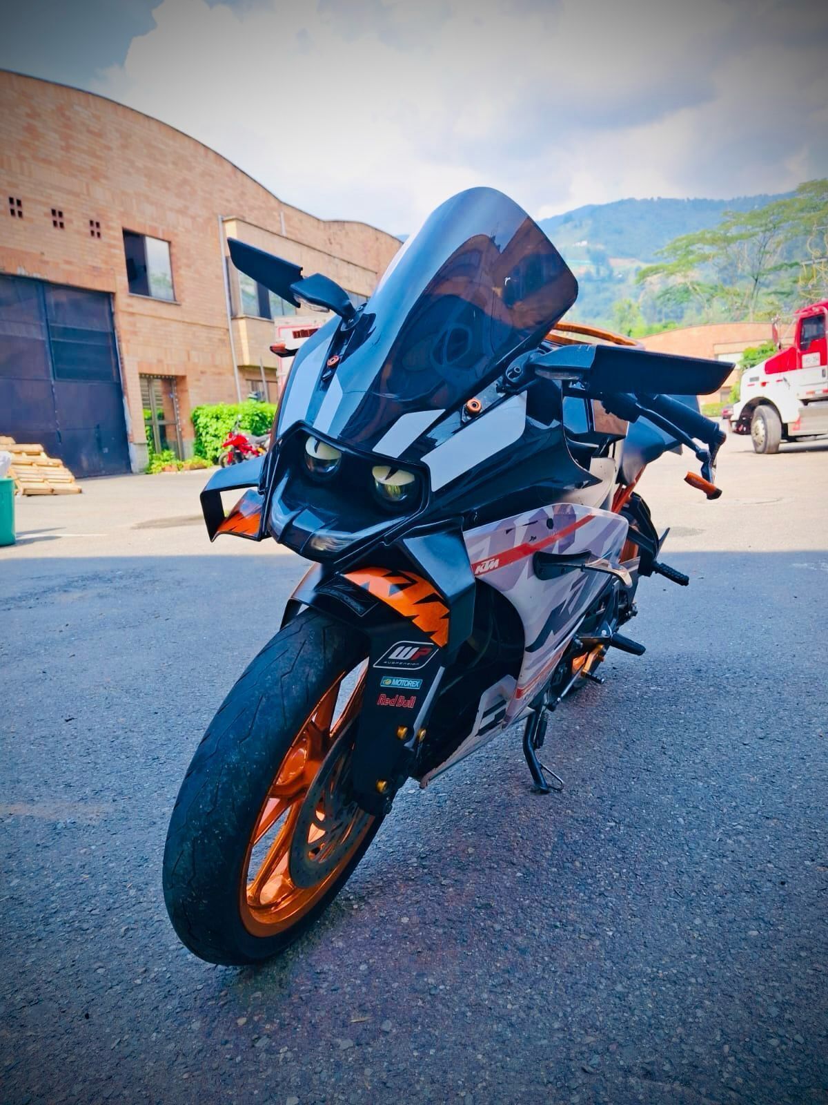 Winglet for KTM RC 200 390 MotoGP Front Wing 2014 a 2021 3D print model_2