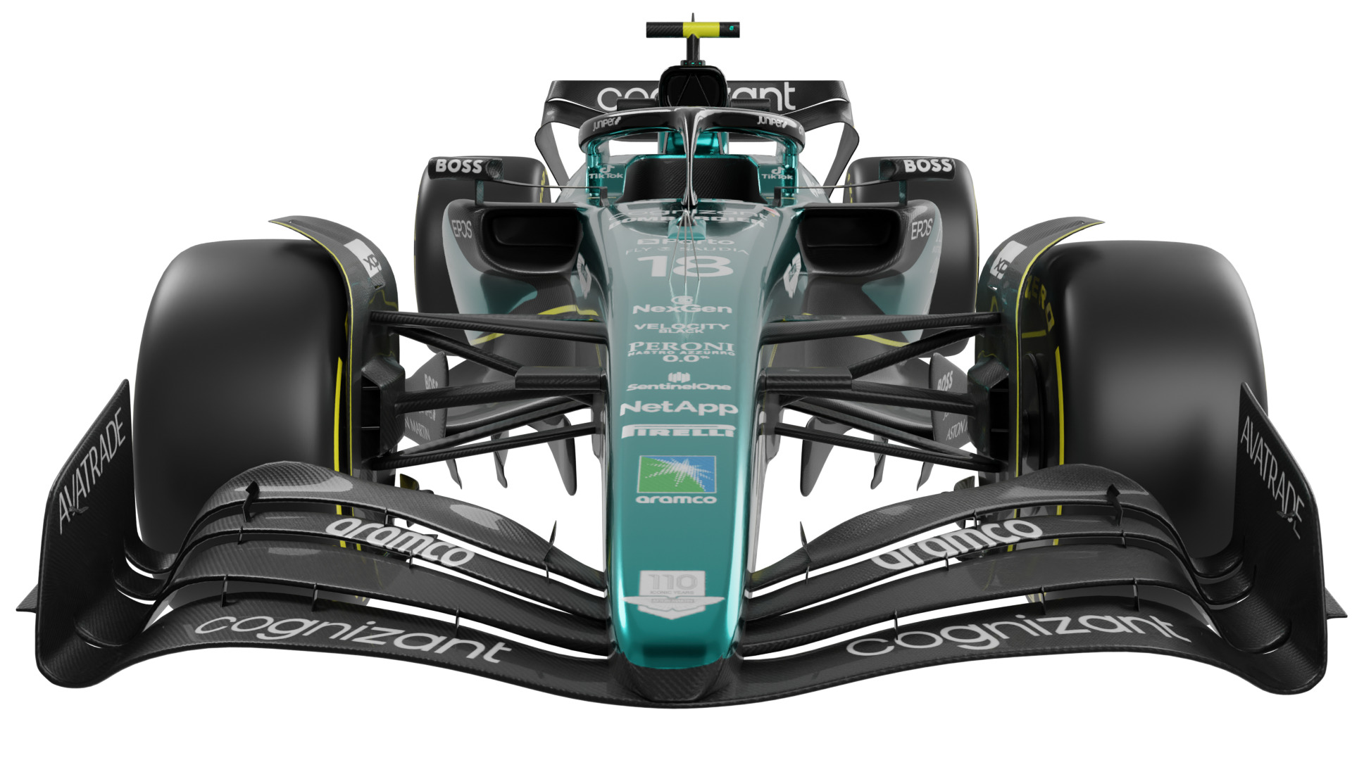 Aston Martin F1 AMR23 2023 3D model_7