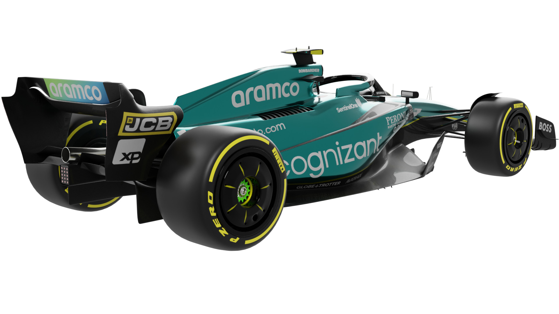 Aston Martin F1 AMR23 2023 3D model_4