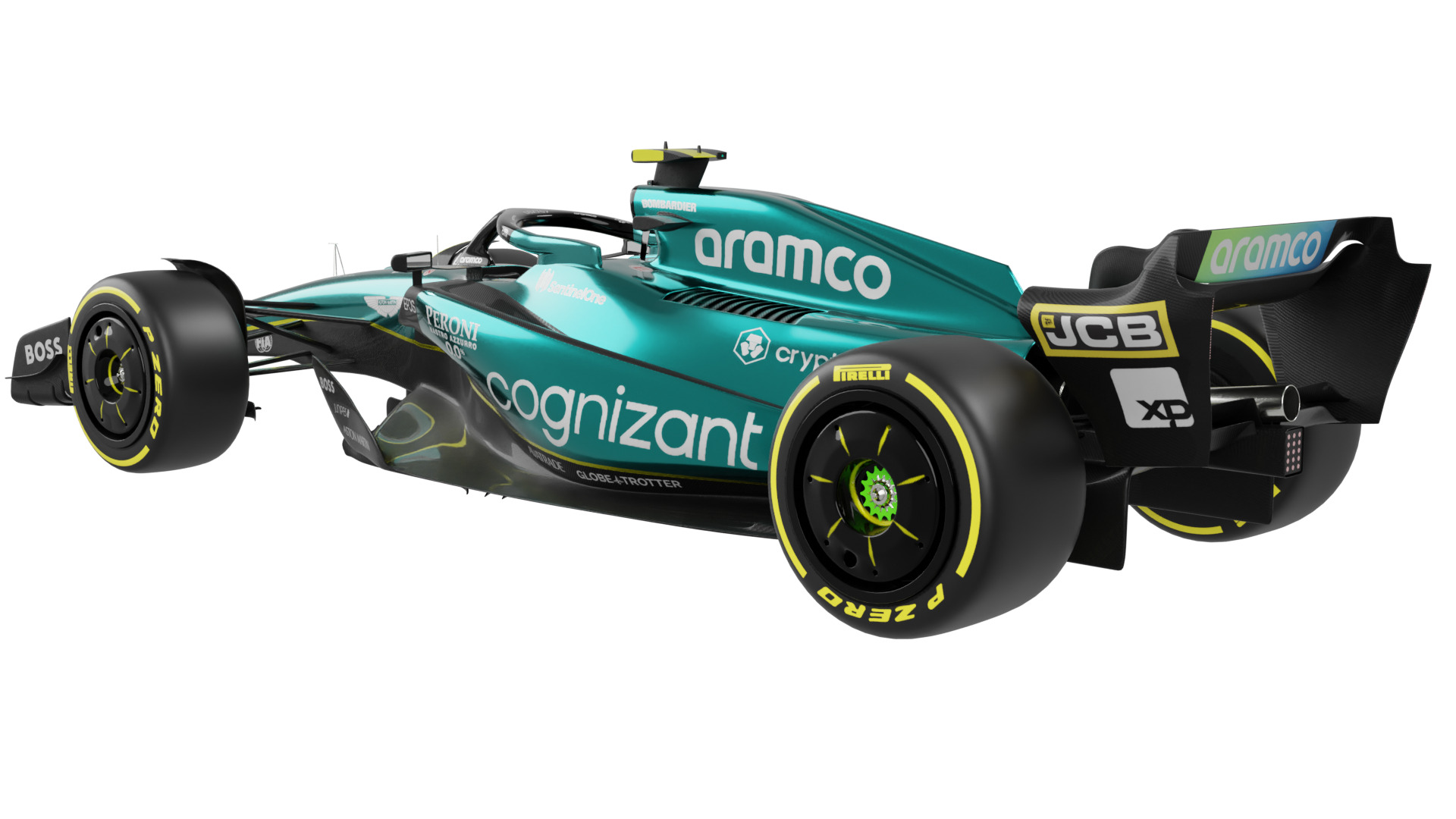 Aston Martin F1 AMR23 2023 3D model_2