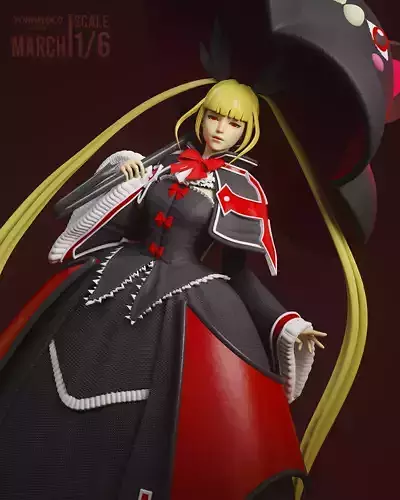 Rachel Alucard STL - Yongblood Sculpture