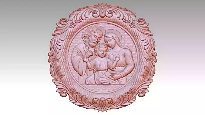 Holy Family reliefs