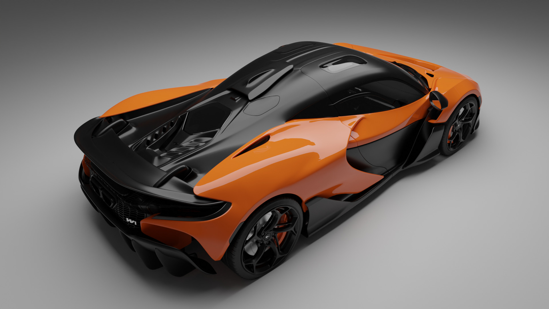 MCLAREN W1 3D model_4