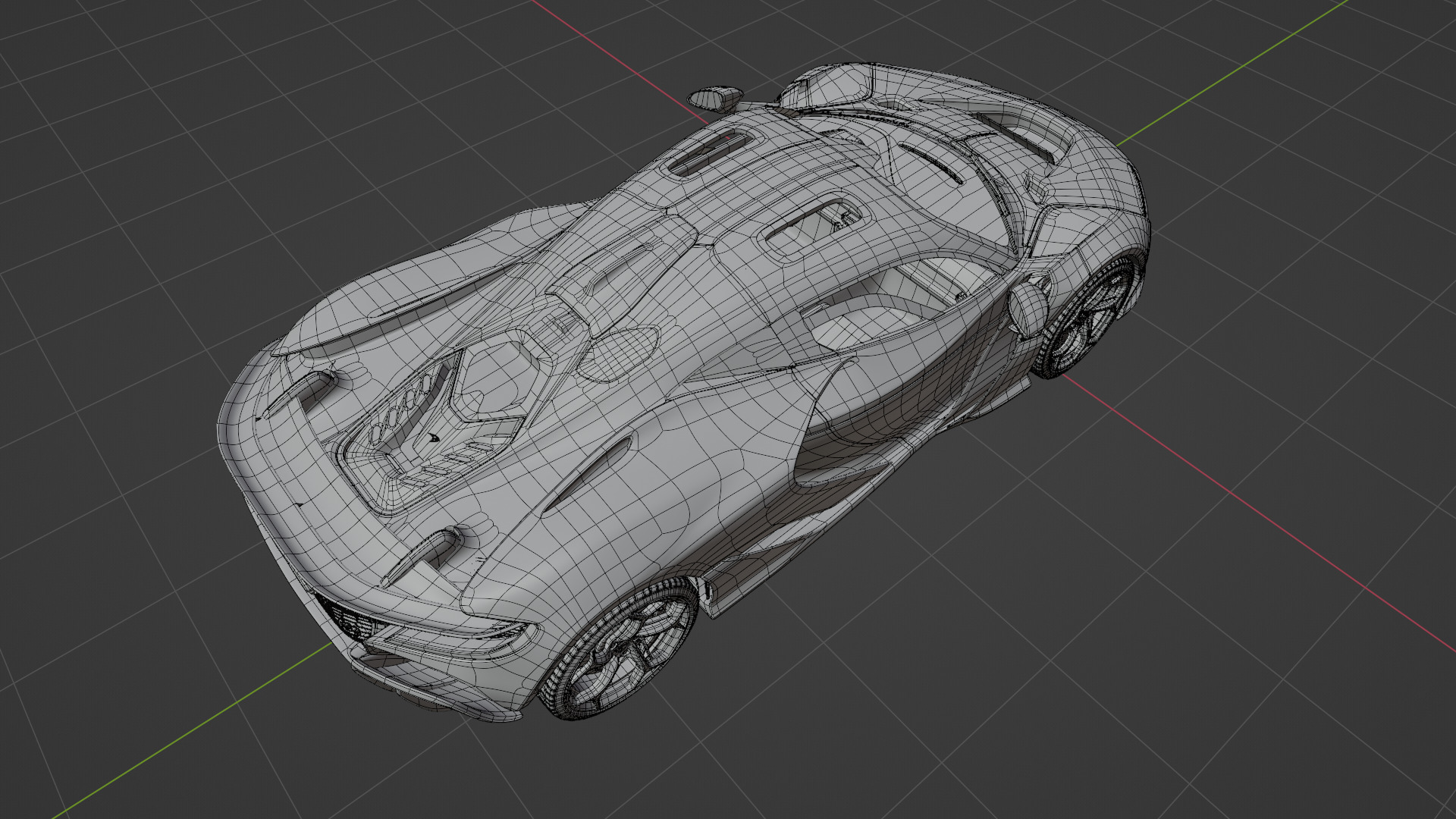 MCLAREN W1 3D model_14