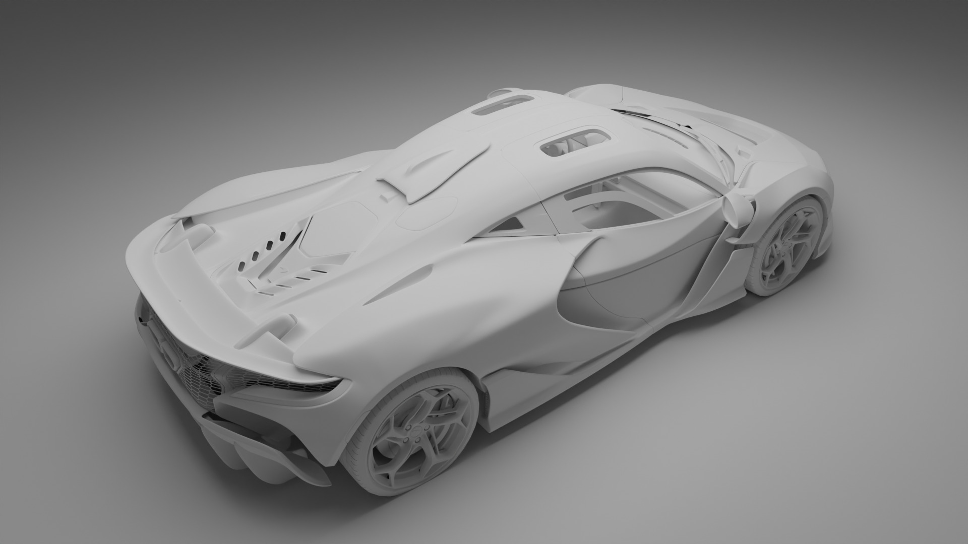MCLAREN W1 3D model_11
