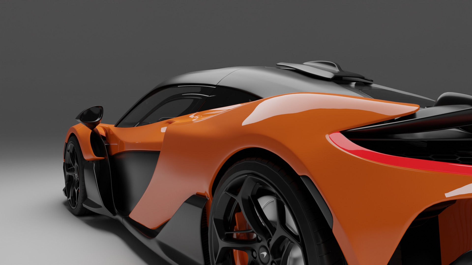 MCLAREN W1 3D model_3