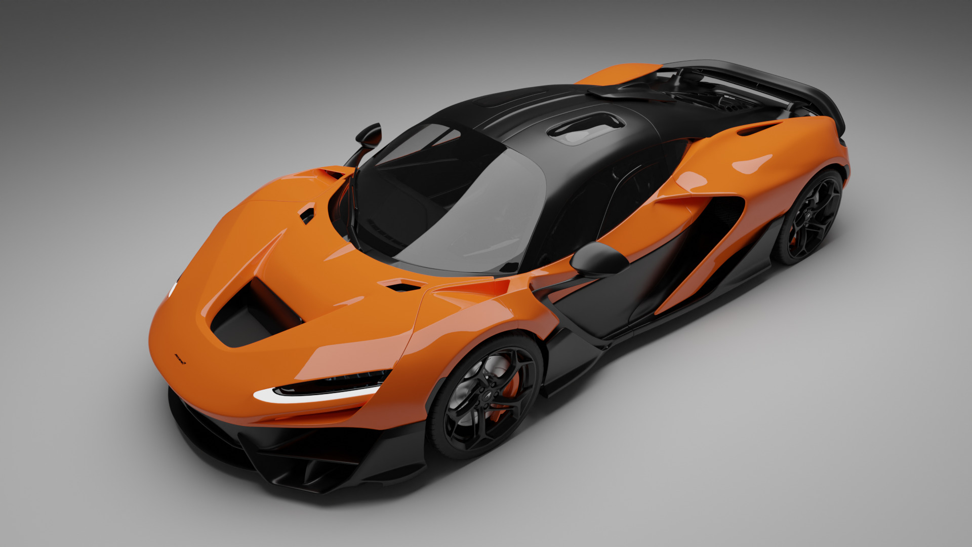 MCLAREN W1 3D model_1