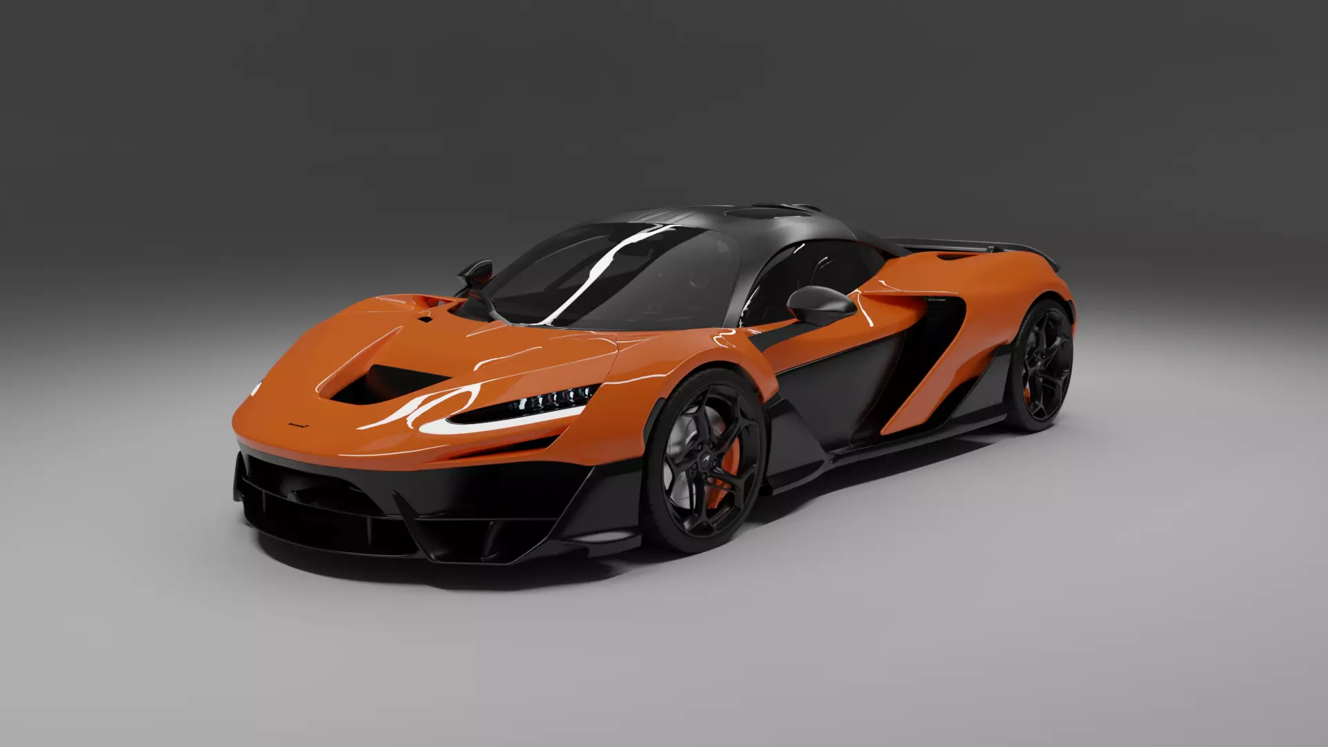 MCLAREN W1 3D model_0