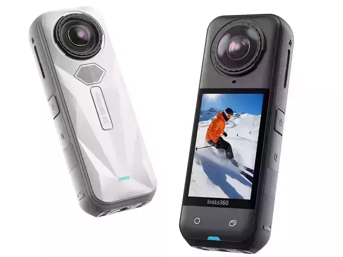 Insta360 X5 with Invisible Selfie Stick