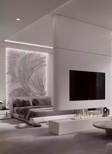 Master Bedroom Design - minimalistic 