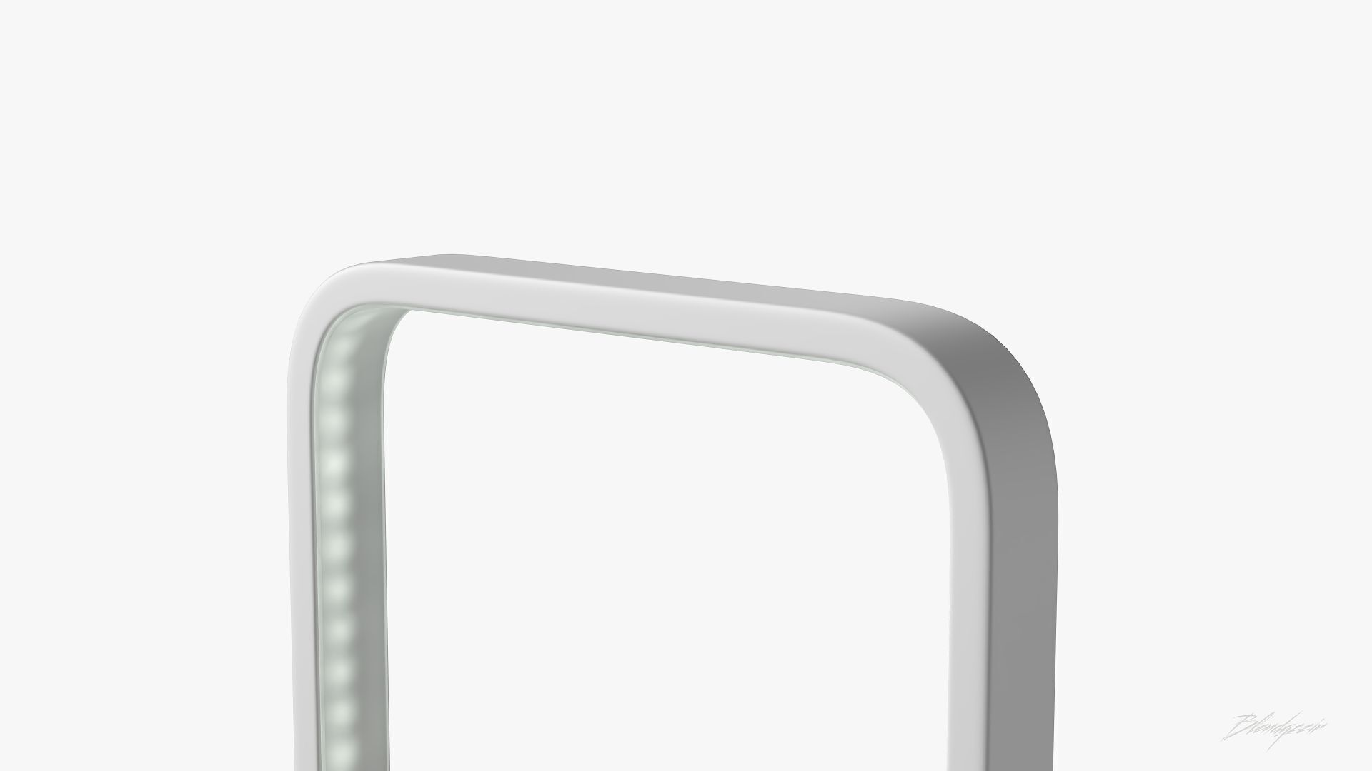 MINIMALIST LED WOOD TABLE LAMP 3D model_3