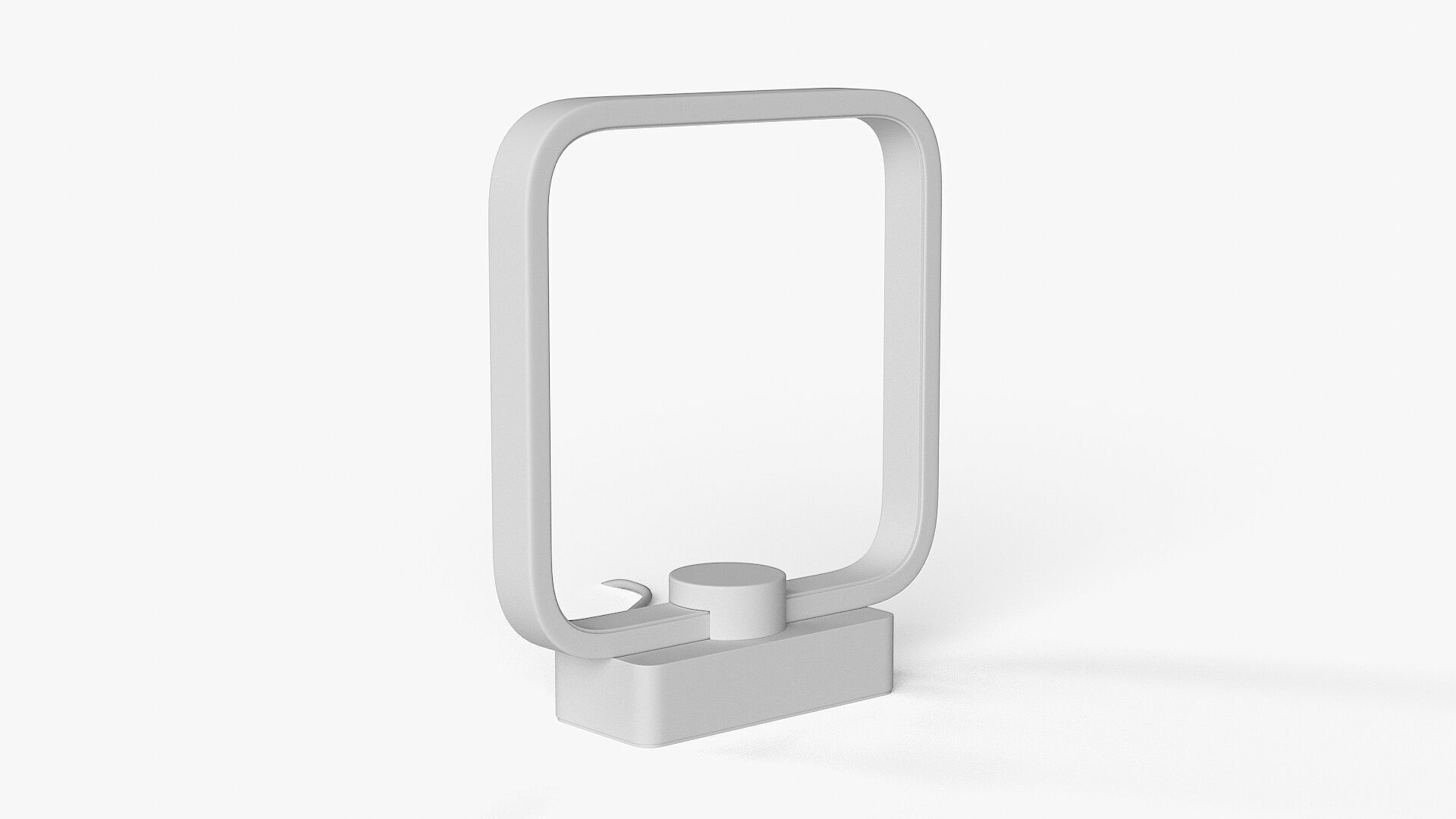 MINIMALIST LED WOOD TABLE LAMP 3D model_20