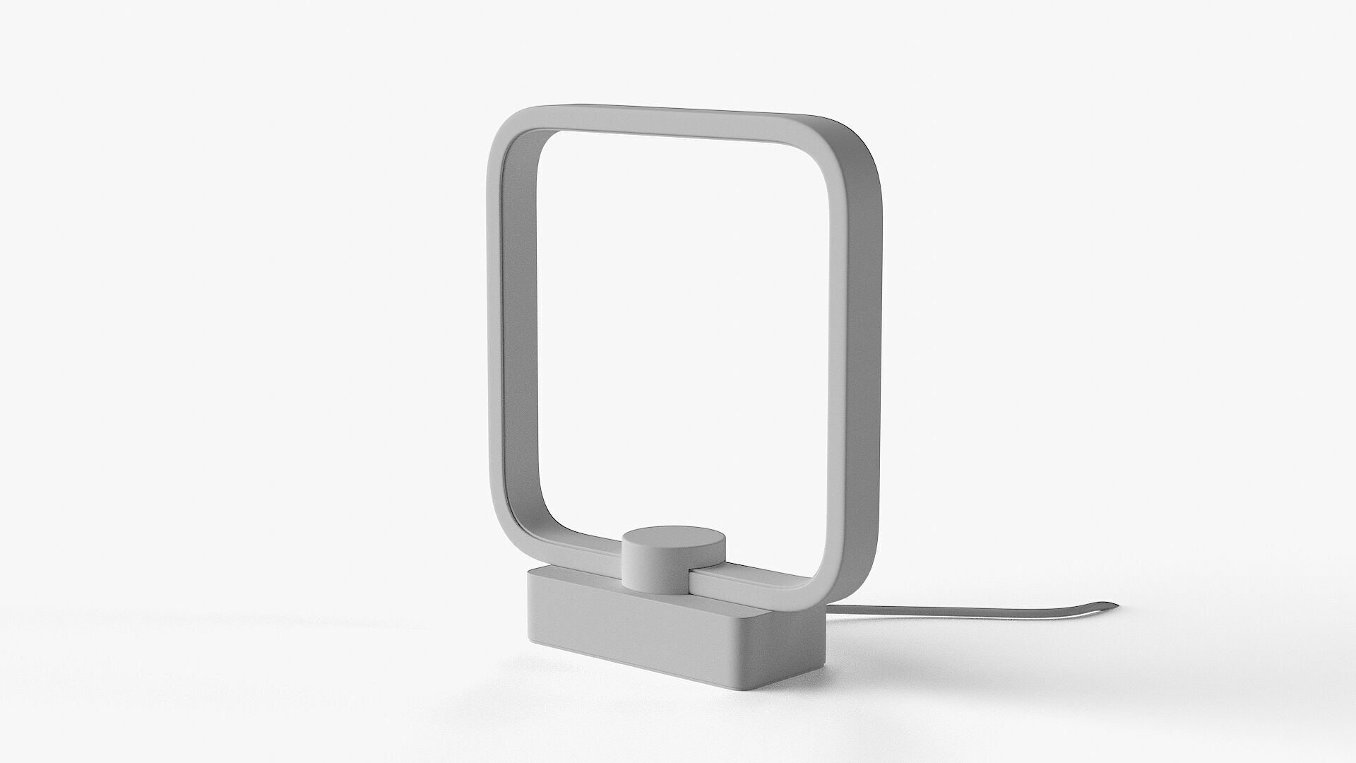 MINIMALIST LED WOOD TABLE LAMP 3D model_15