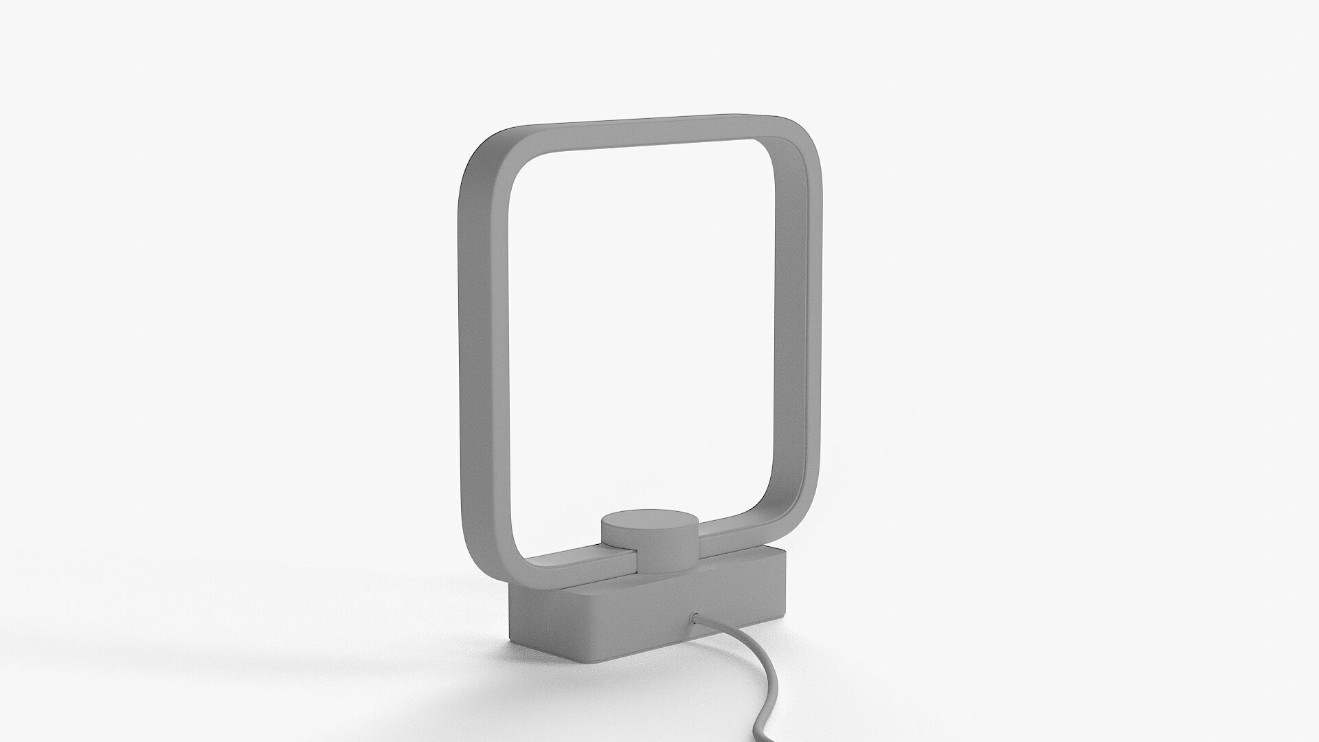 MINIMALIST LED WOOD TABLE LAMP 3D model_18