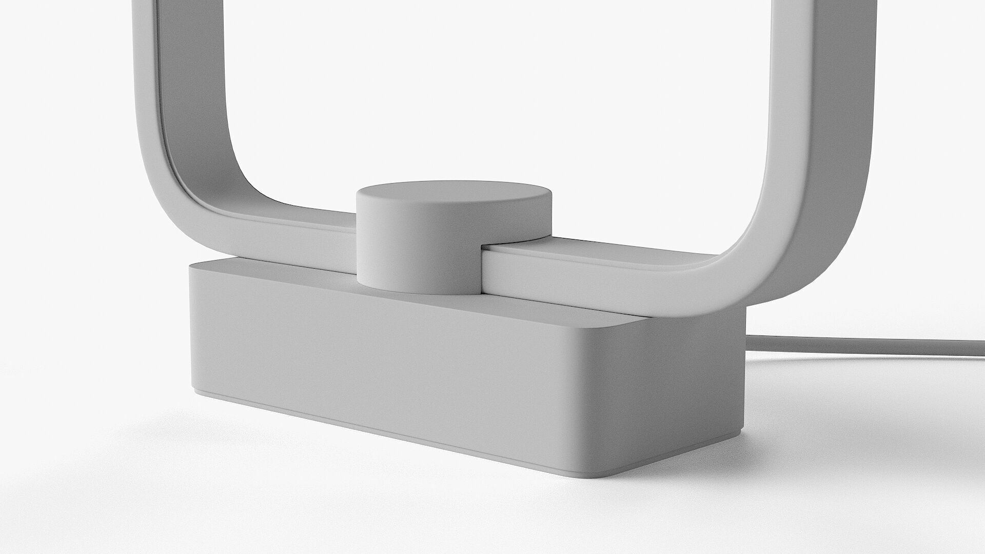 MINIMALIST LED WOOD TABLE LAMP 3D model_16