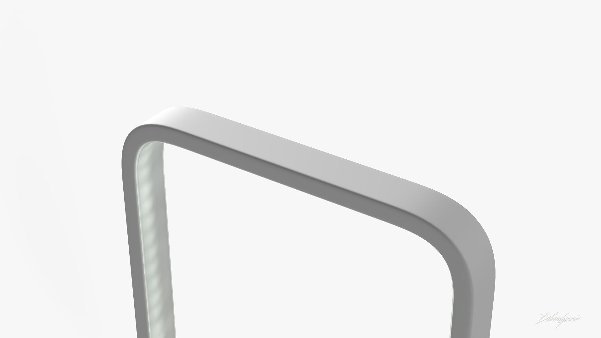 MINIMALIST LED WOOD TABLE LAMP 3D model_7