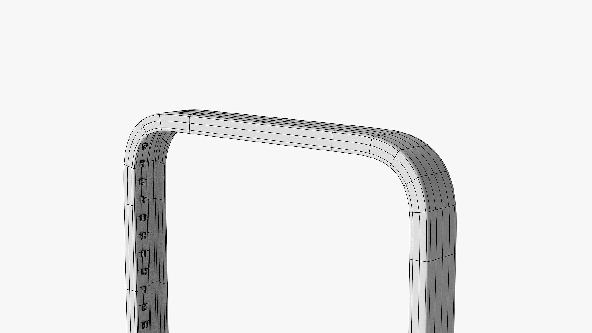 MINIMALIST LED WOOD TABLE LAMP 3D model_11