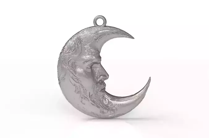 Crescent Moon Pendant