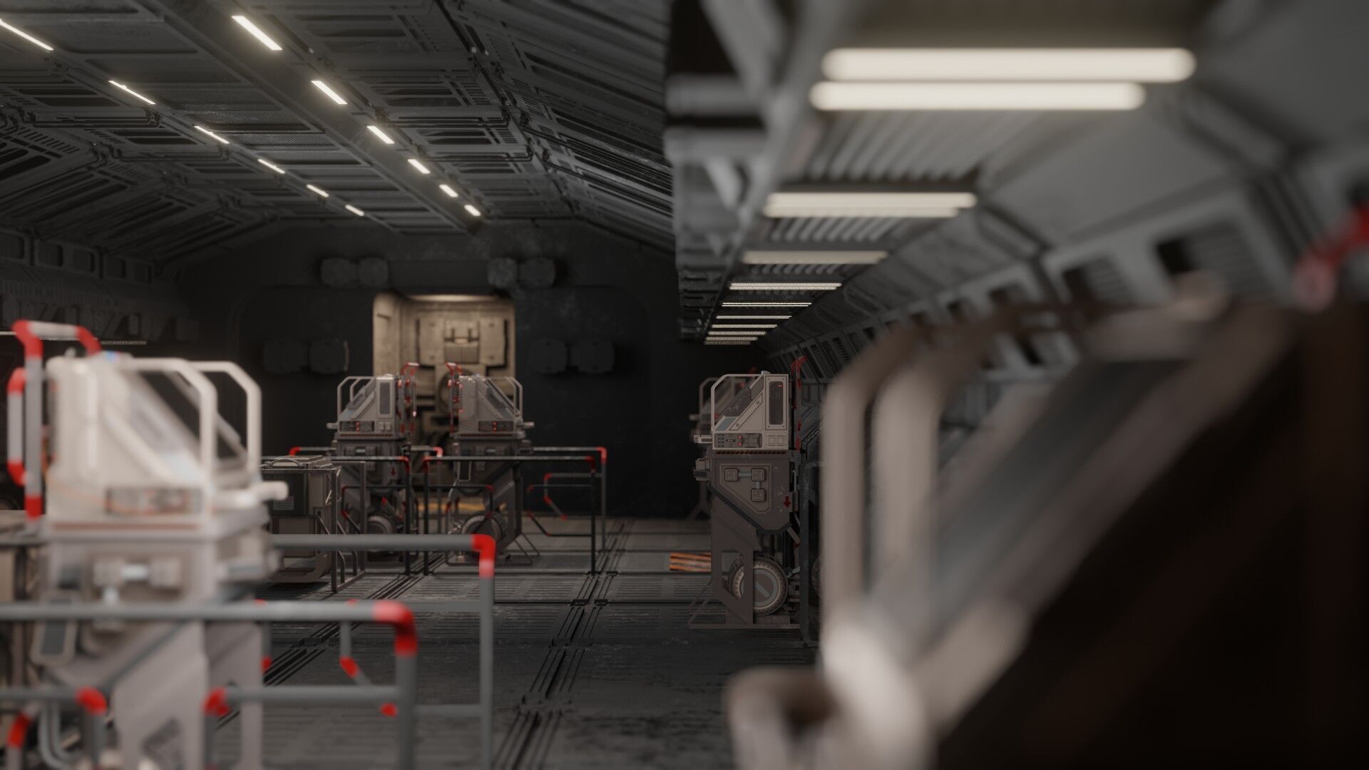 Research control room 3D model_31