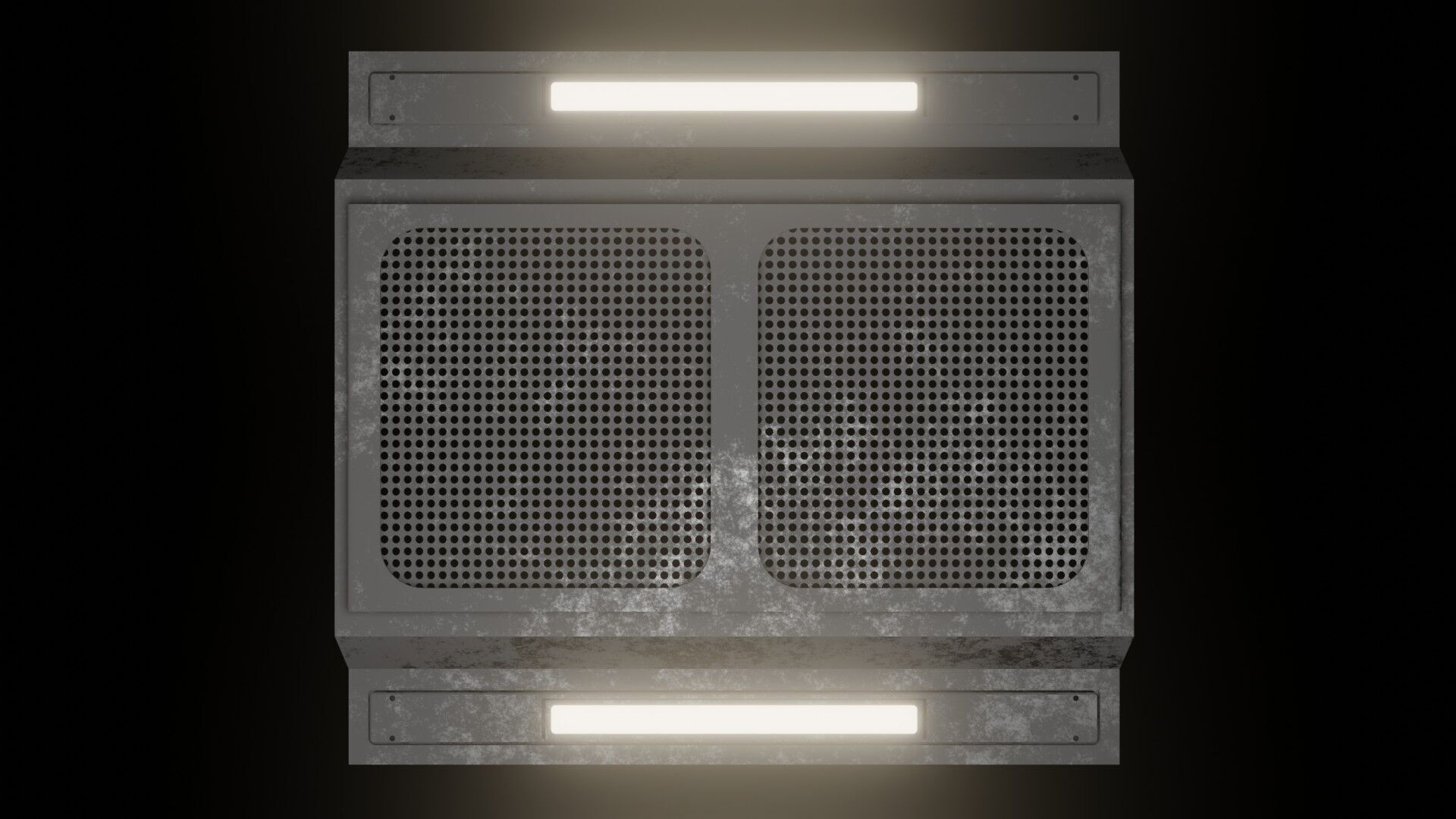 Research control room 3D model_5