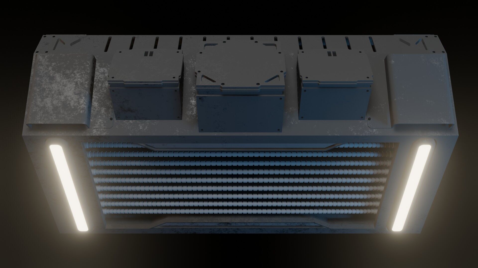 Research control room 3D model_3