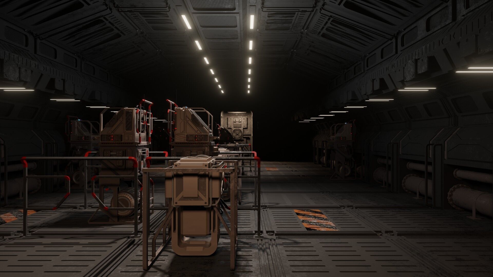 Research control room 3D model_26