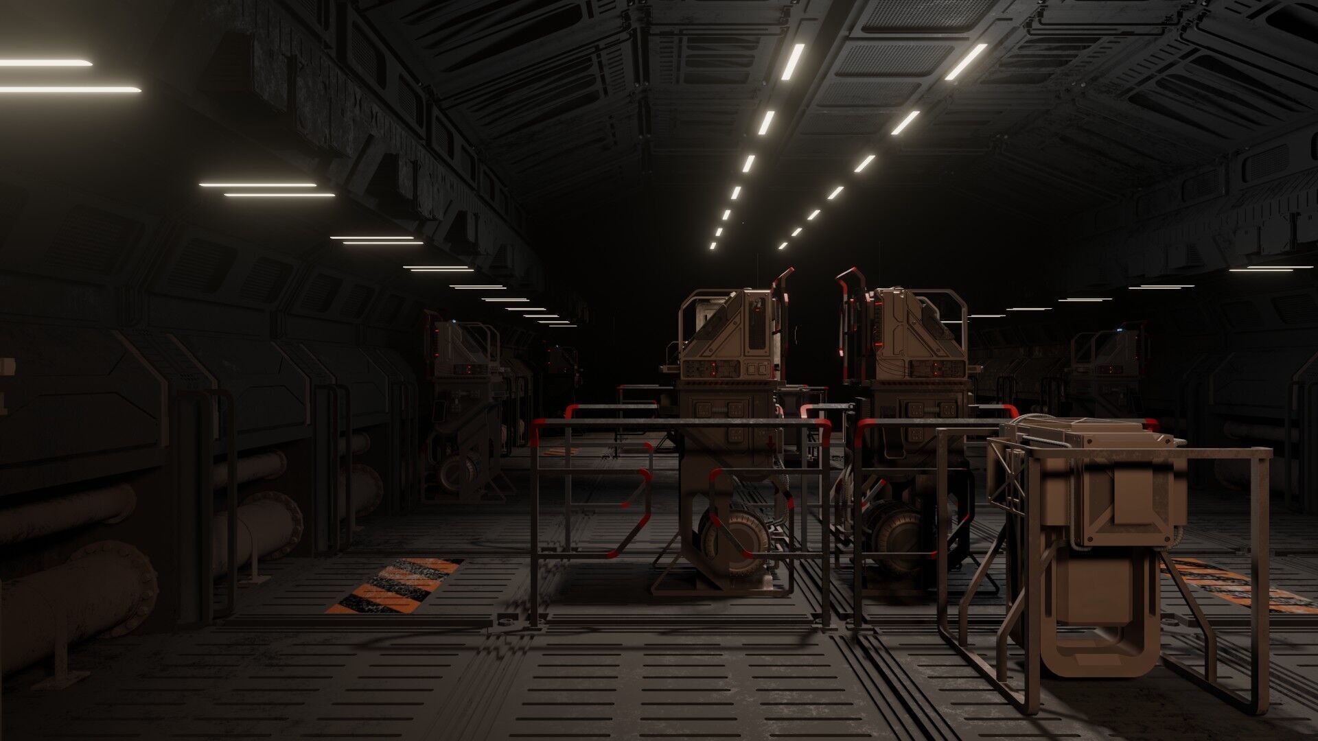 Research control room 3D model_27