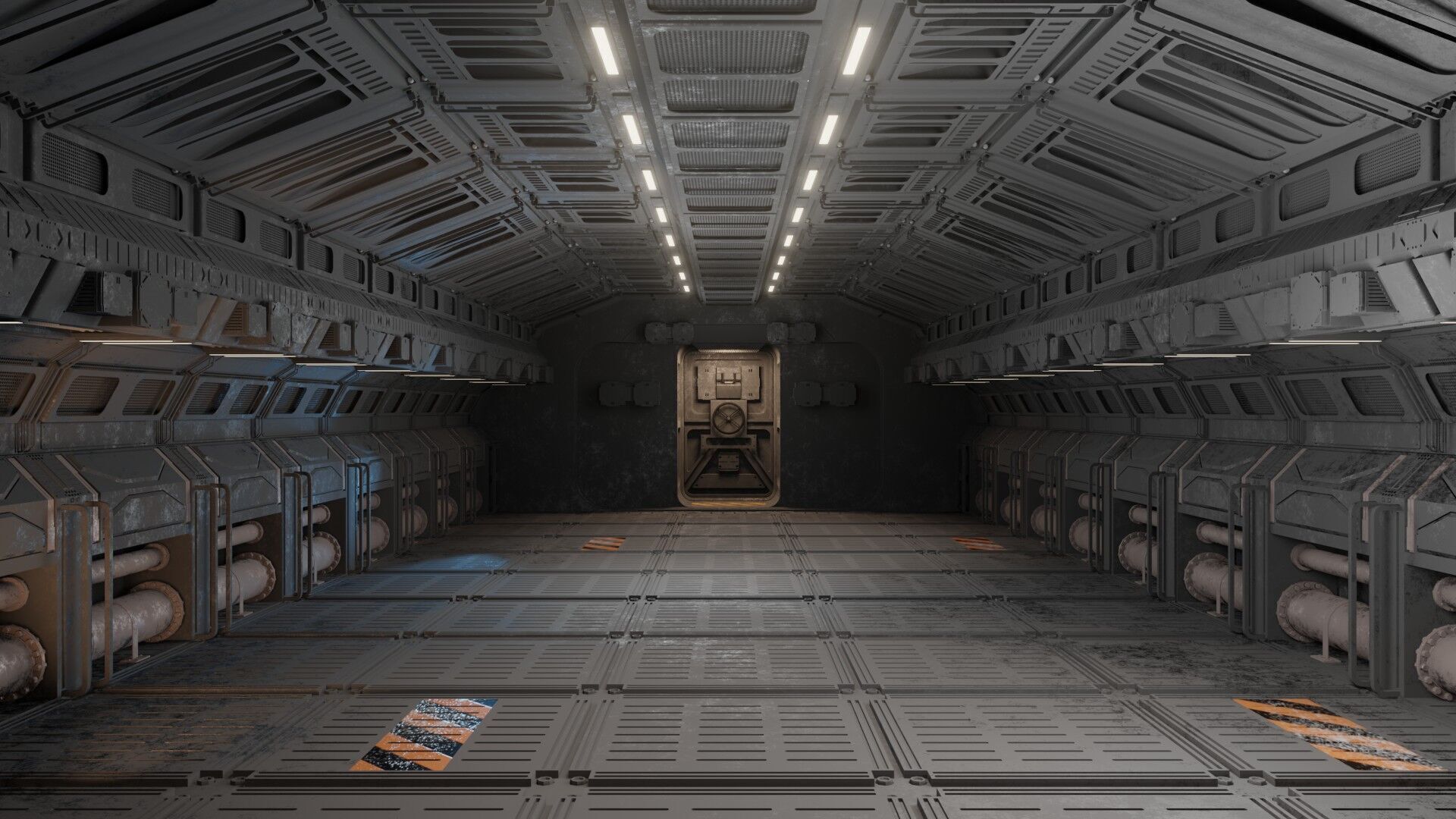 Research control room 3D model_22