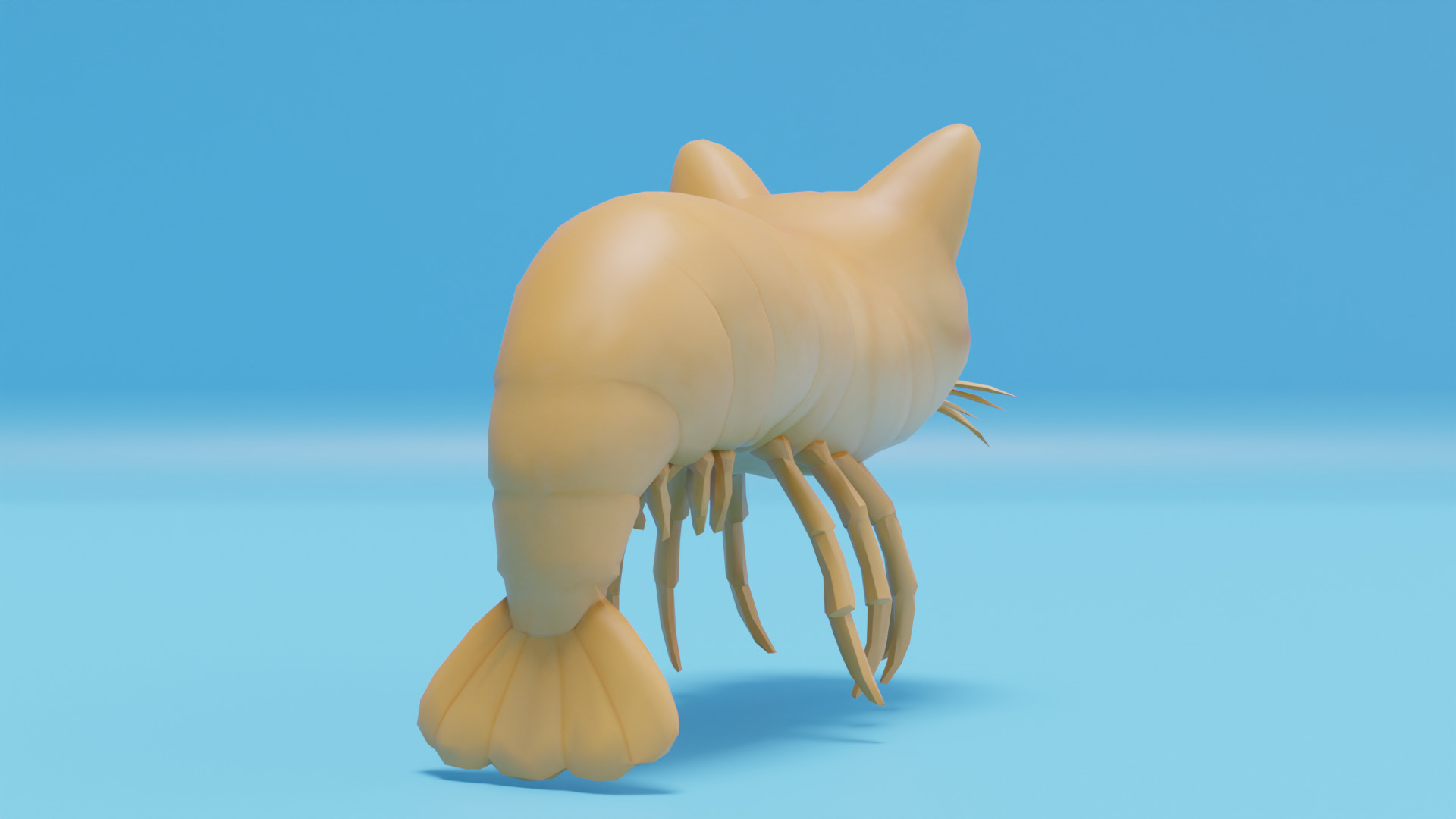 Trippi Troppi Italian brainrot Low Poly Character Low-poly 3D model_7