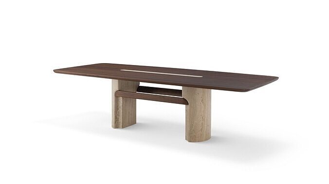 Platine Dining Table  Roche Bobois  Low-poly 3D model