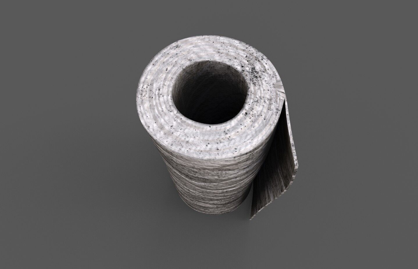 Old wound dressing Low-poly 3D model_2