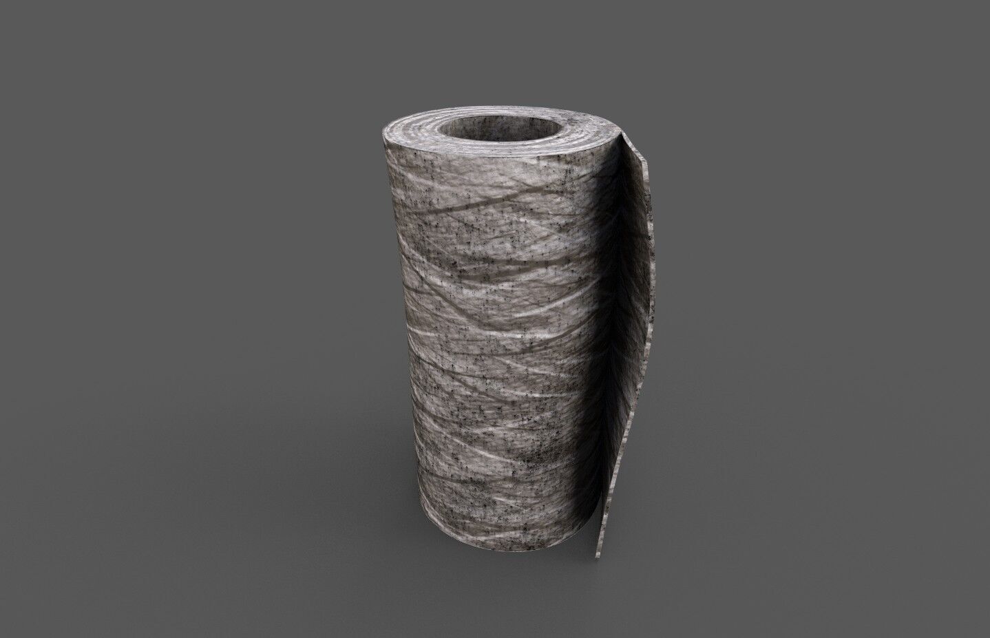 Old wound dressing Low-poly 3D model_1