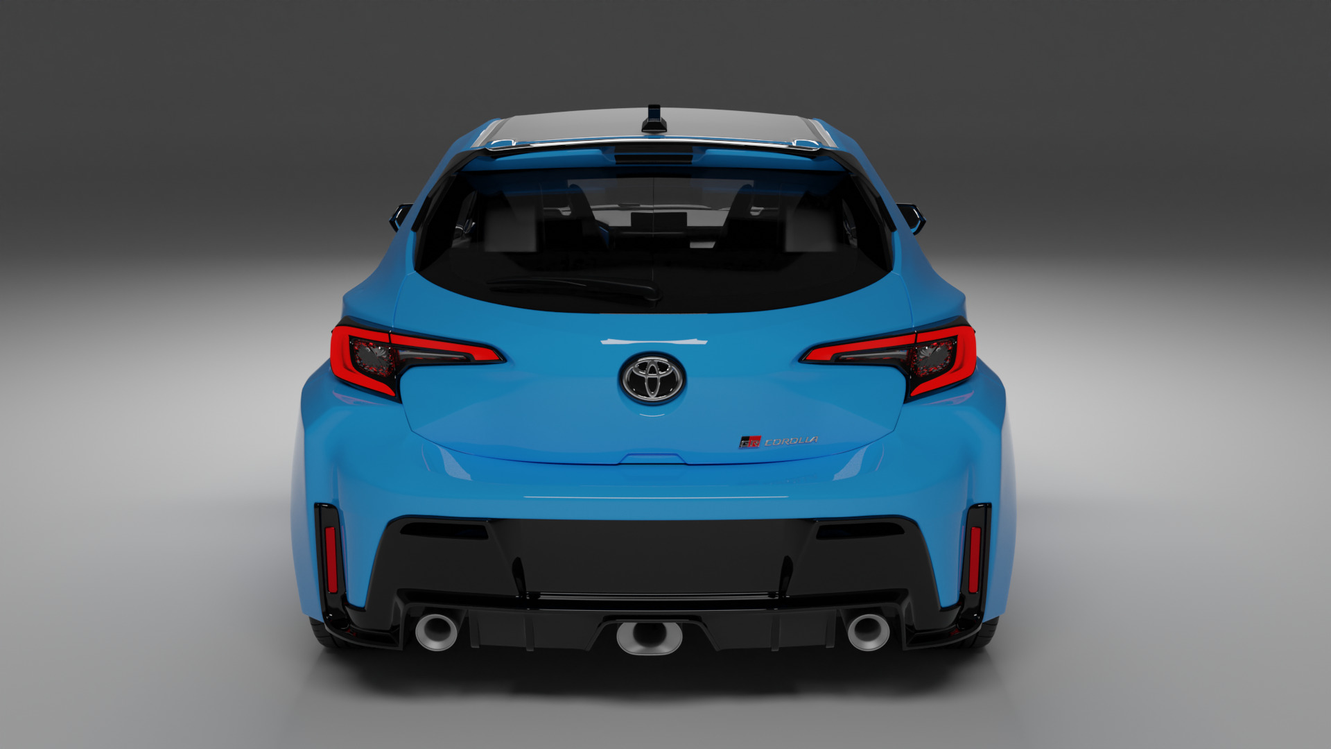 TOYOTA COROLLA GR CIRCUIT EDITION BLUE FLAME 3D model_5
