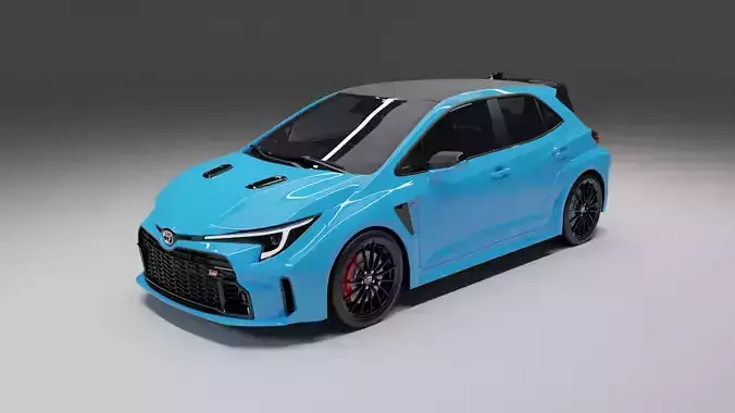 TOYOTA COROLLA GR CIRCUIT EDITION BLUE FLAME