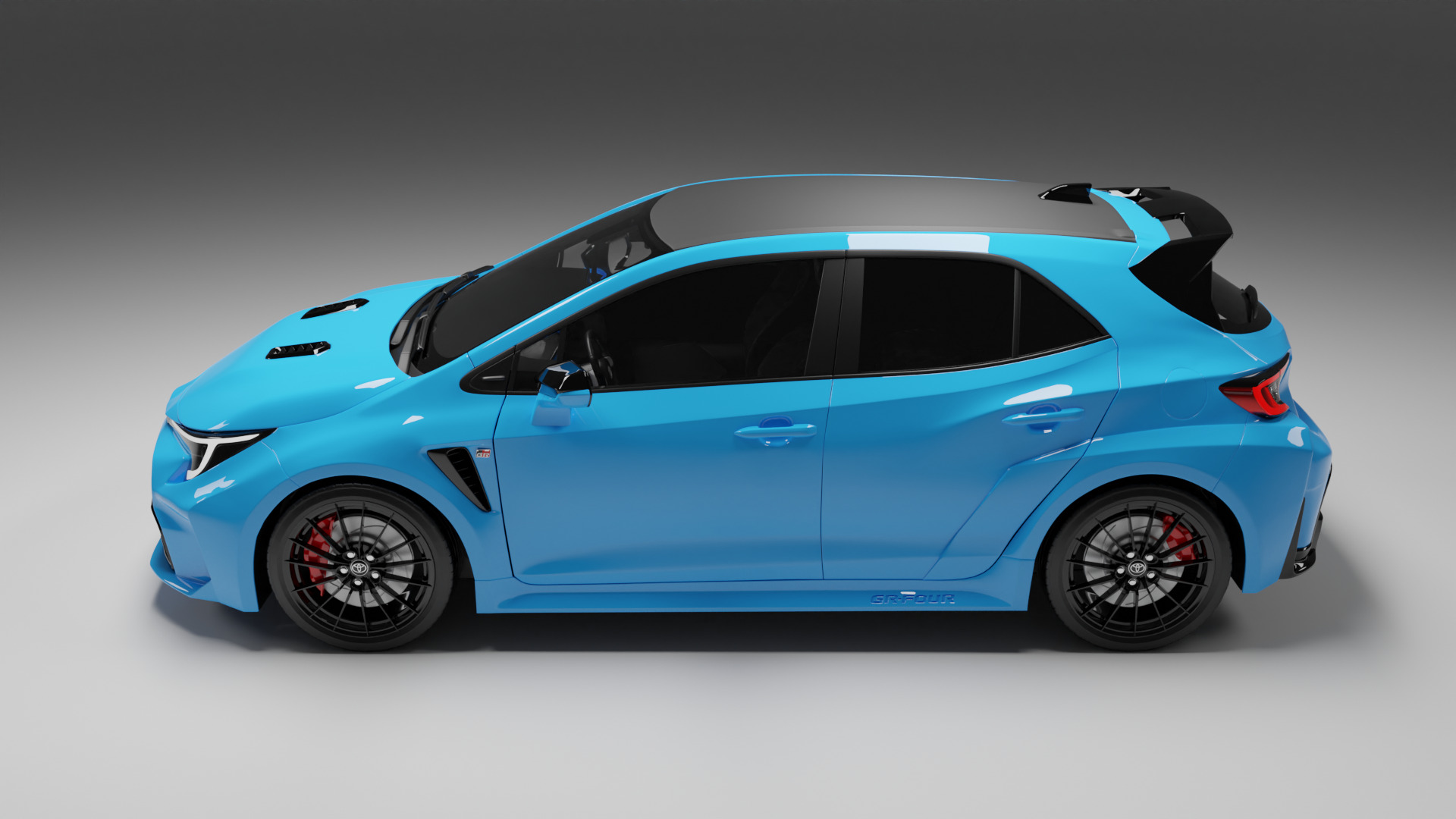 TOYOTA COROLLA GR CIRCUIT EDITION BLUE FLAME 3D model_6