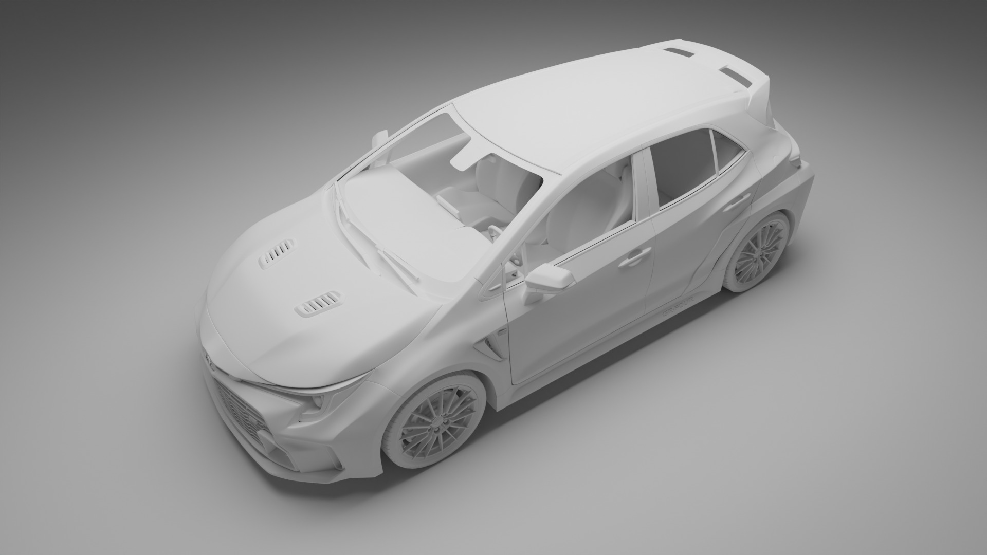 TOYOTA COROLLA GR CIRCUIT EDITION BLUE FLAME 3D model_8