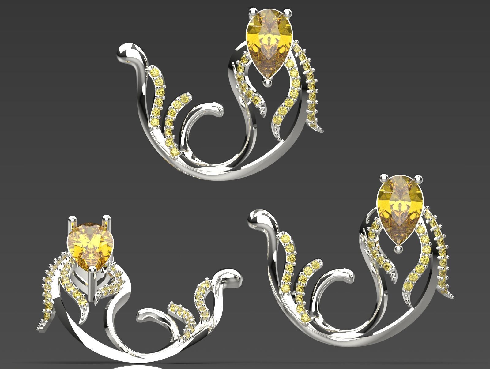 jewelry set js0006 3D print model_16