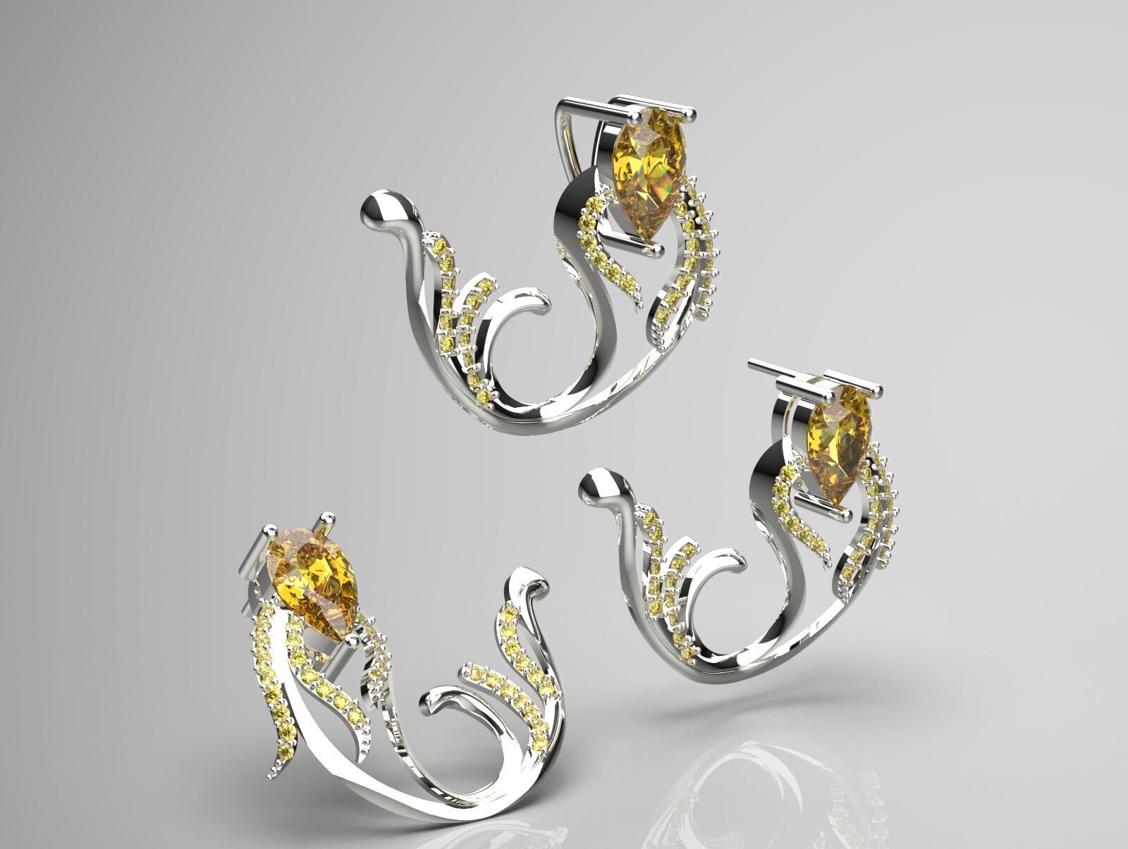 jewelry set js0006 3D print model_15