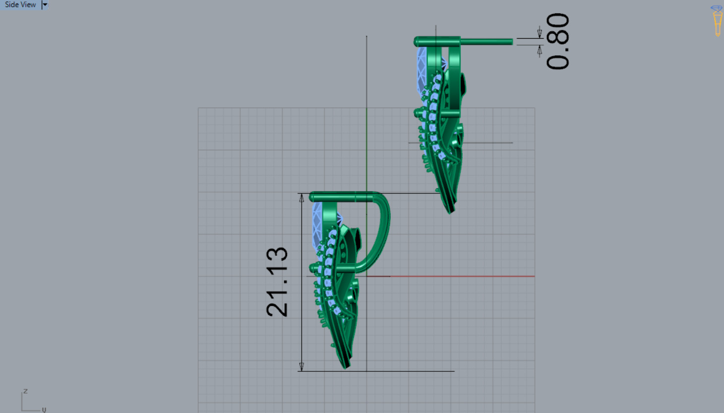 jewelry set js0006 3D print model_14