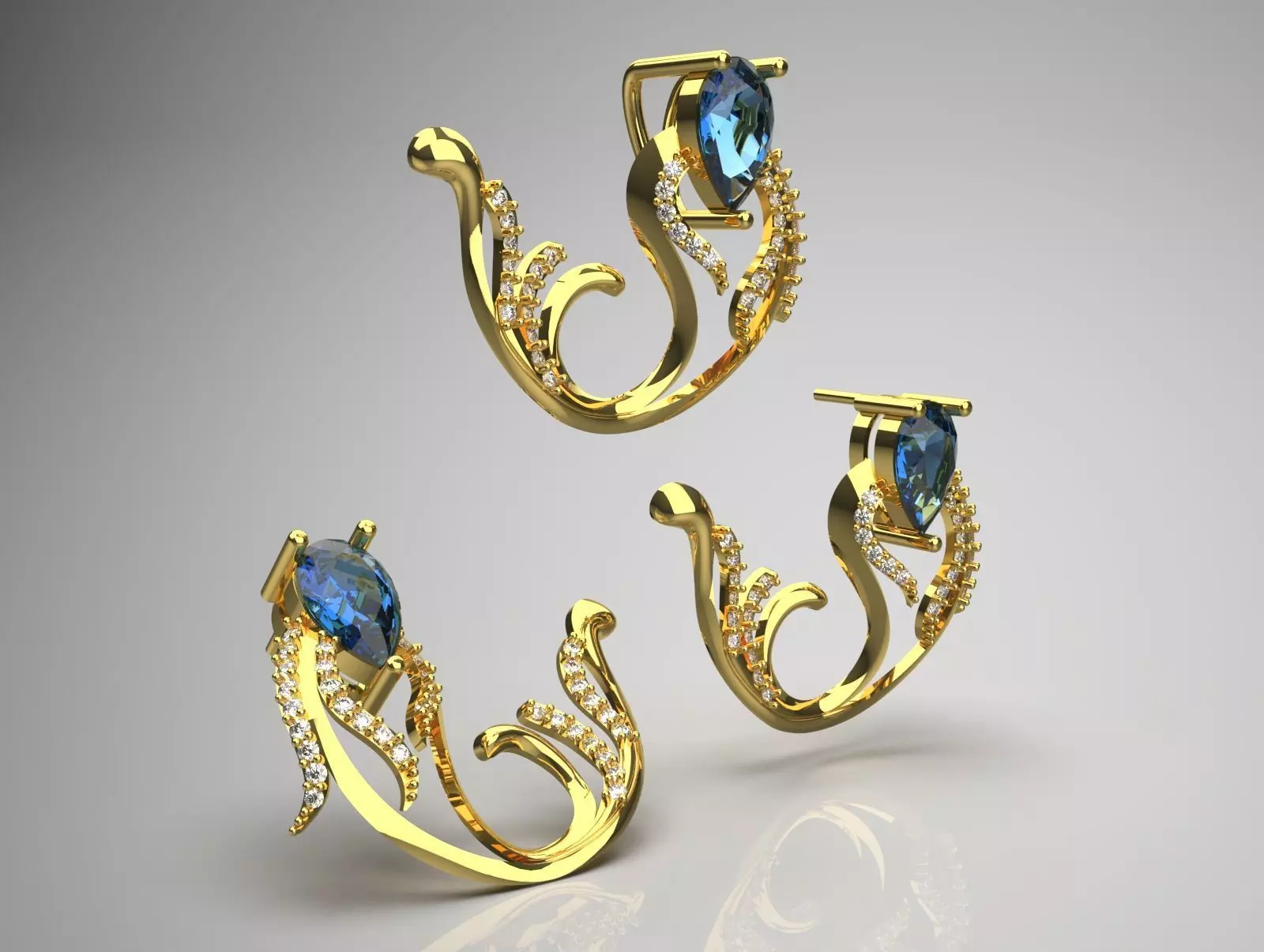 jewelry set js0006 3D print model_0