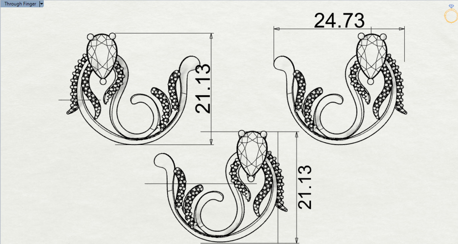 jewelry set js0006 3D print model_24