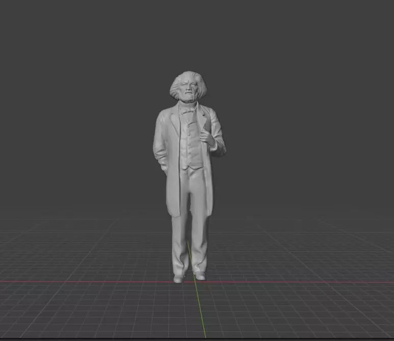 Frederick Douglass 3D print model