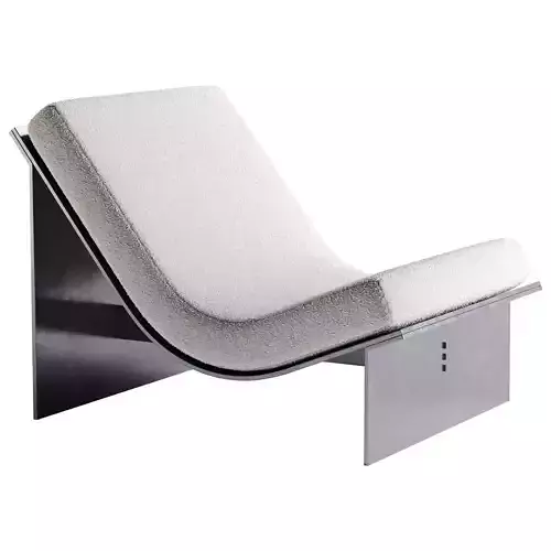 Kollen Lounge Stol Low-poly 3D model