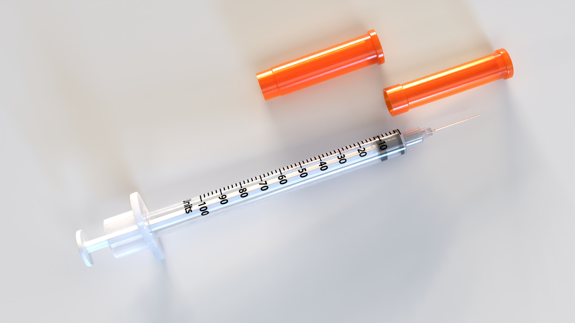 Insulin Syringe 100 mL 3D model_8