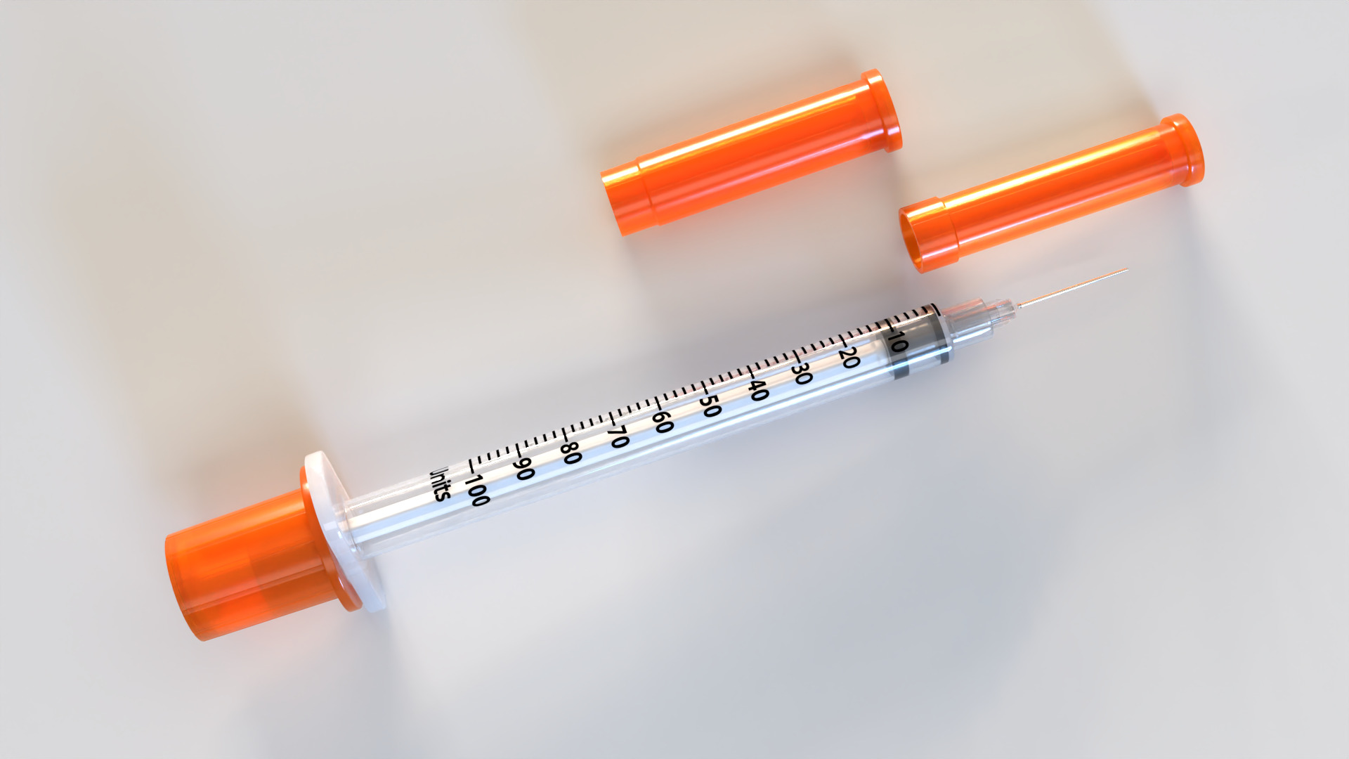 Insulin Syringe 100 mL 3D model_7