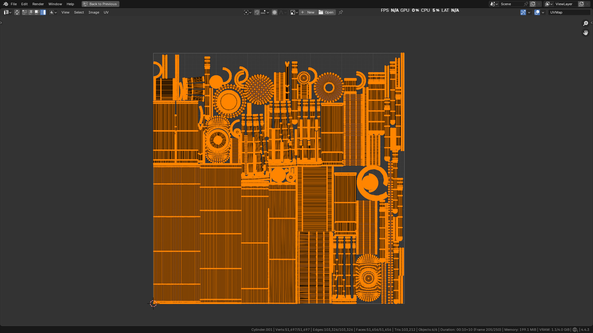 Insulin Syringe 100 mL 3D model_38