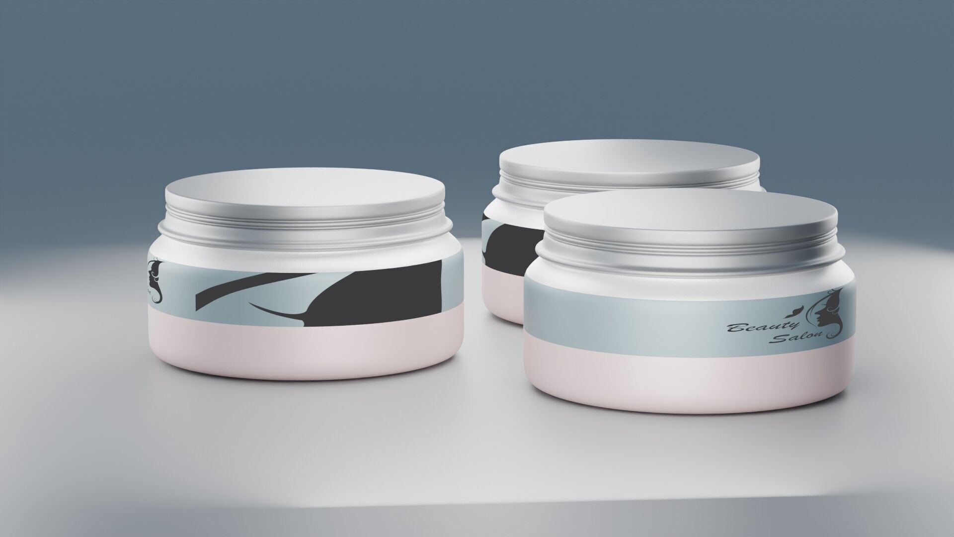 Cosmetics Face Cream 3D model_2